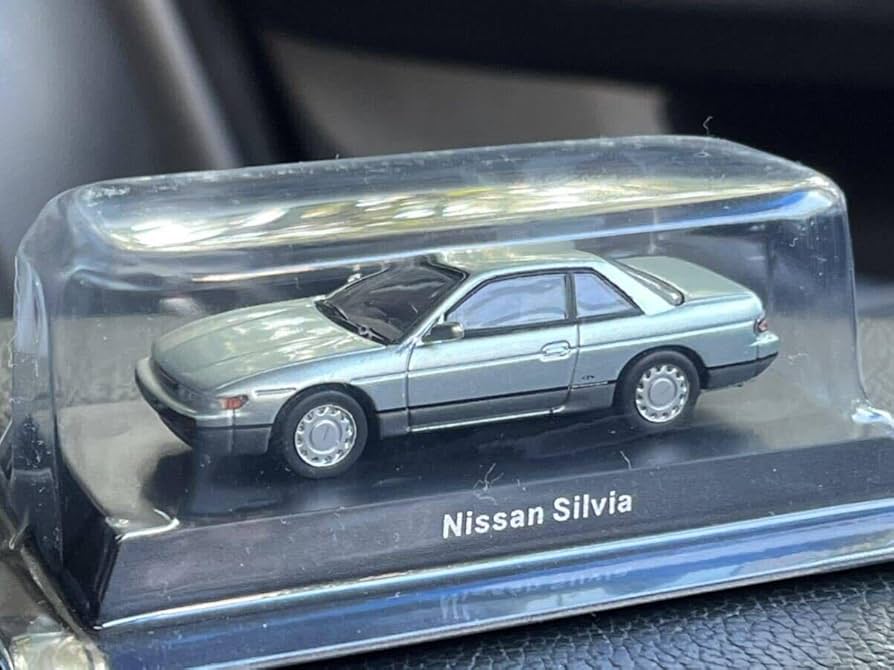 京商 - 京商 1/64 日産 シルビア S13 前期 ライムグリーンツートン 京商 1/64 日産 シルビア S13 前期 ライムグリーンツートン